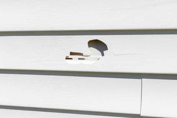 Cost of White Vinyl Siding Repair in Pasadena